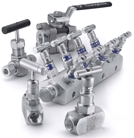 Low-emission Swagelok components that can reduce fugitive emissions from valves.