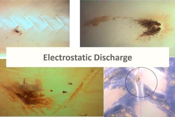 Electrostatic discharge examples