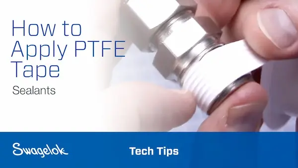 How to Apply PTFE Tape